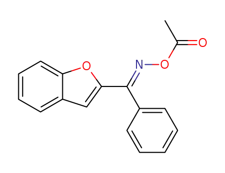 benzofuran-2-yl-phenyl keton-((<i>E</i>)-<i>O</i>-acetyl oxime )