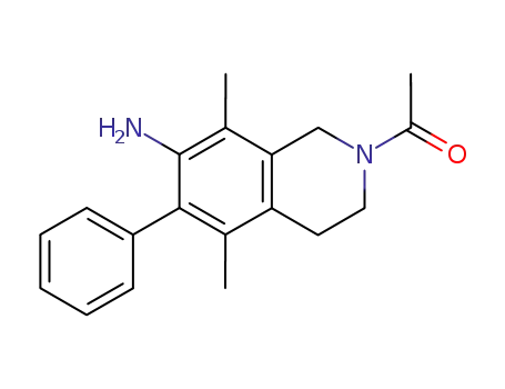 1-(7-Amino-5,8-dimethyl-6-phenyl-3,4-dihydro-1H-isoquinolin-2-yl)-ethanone