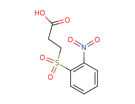 3-(2-nitro-benzenesulfonyl)-propionic acid