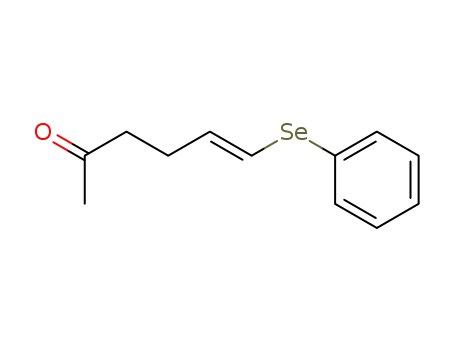 5-Hexen-2-one, 6-(phenylseleno)-, (E)-