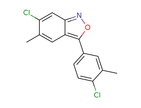 6-chloro-5-methyl-3-(4'-chloro-3'-methylphenyl)-2,1-benzisoxazole