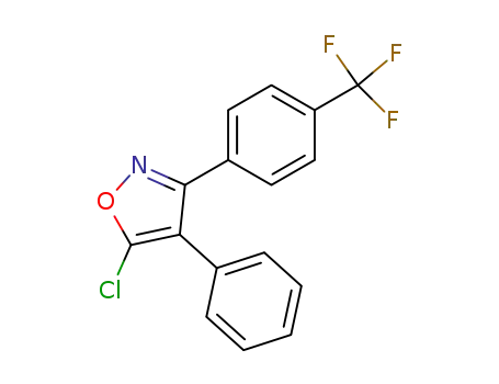 5-Chloro-4-phenyl-3-(4-trifluoromethyl-phenyl)-isoxazole