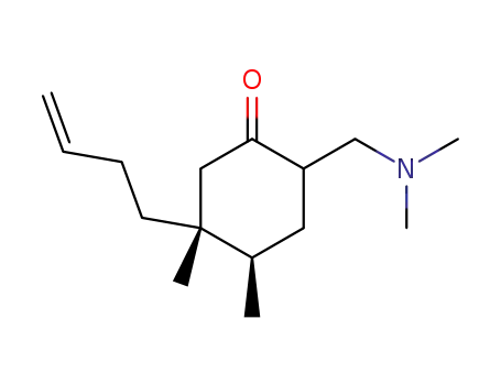 (4R,5R)-5-But-3-enyl-2-dimethylaminomethyl-4,5-dimethyl-cyclohexanone