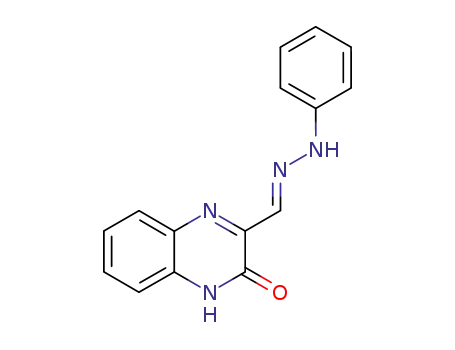 3-[(E)-(2-phenylhydrazinylidene)methyl]quinoxalin-2(1H)-one