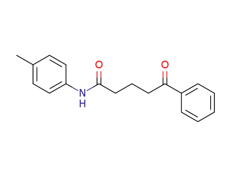 5-oxo-5-phenyl-valeric acid <i>p</i>-toluidide