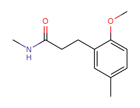3-(2-Methoxy-5-methyl-phenyl)-N-methyl-propionamide