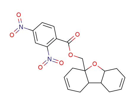 4A-(2,4-dinitro-benzoyloximethyl)-1,4,4a,5a,6,9,9a,9b-octahydro-dibenzofuran
