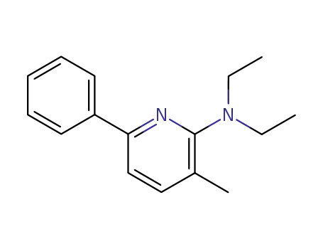 Diethyl-(3-methyl-6-phenyl-pyridin-2-yl)-amine
