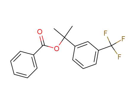 Benzoic acid 1-methyl-1-(3-trifluoromethyl-phenyl)-ethyl ester