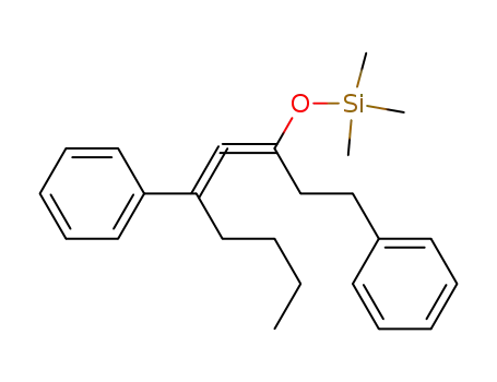 Trimethyl-(1-phenethyl-3-phenyl-hepta-1,2-dienyloxy)-silane