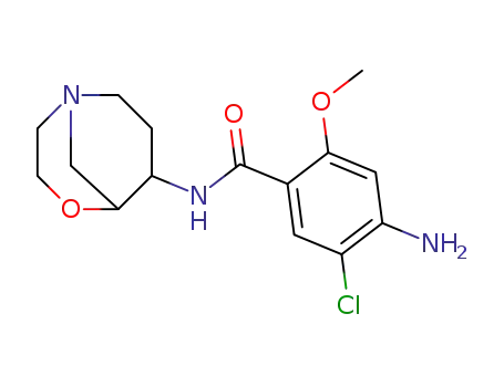 4-Amino-5-chloro-2-methoxy-N-(4-oxa-1-aza-bicyclo[3.3.1]non-6-yl)-benzamide