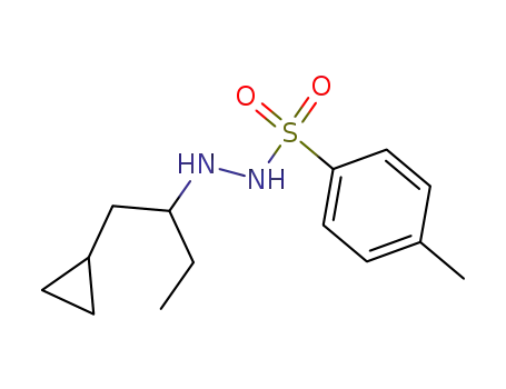 Benzenesulfonic acid, 4-methyl-,
2-[1-(cyclopropylmethyl)propyl]hydrazide