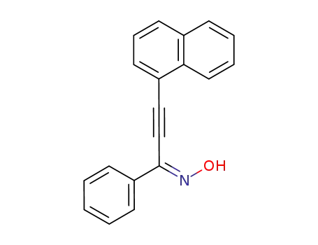 1-Phenyl-3-<1>naphthyl-propin-1-on-oxim