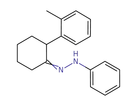2-o-tolyl-cyclohexanone-syn-phenylhydrazone