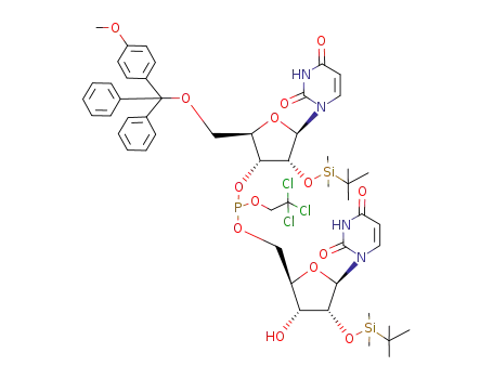 C<sub>52</sub>H<sub>68</sub>Cl<sub>3</sub>N<sub>4</sub>O<sub>14</sub>PSi<sub>2</sub>