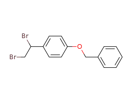 benzyl-[4-(1,2-dibromo-ethyl)-phenyl]-ether