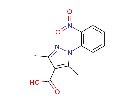 3,5-Dimethyl-1-(2-nitrophenyl)-1H-pyrazole-4-carboxylic acid