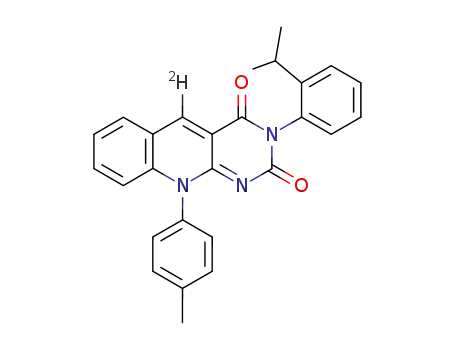 C<sub>27</sub>H<sub>22</sub><sup>(2)</sup>HN<sub>3</sub>O<sub>2</sub>