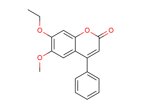 7-ethoxy-6-methoxy-4-phenyl-coumarin