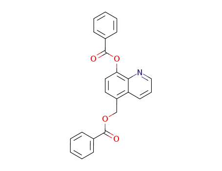 8-benzoyloxy-5-benzoyloximethyl-quinoline