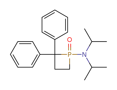Diisopropyl-(1-oxo-2,2-diphenyl-1λ<sup>5</sup>-phosphetan-1-yl)-amine