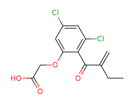 Acetic acid,2-[3,5-dichloro-2-(2-methylene-1-oxobutyl)phenoxy]-