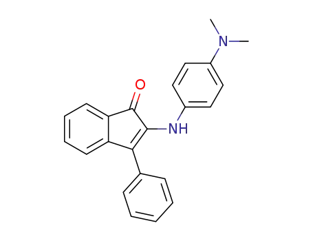 2-(4-dimethylamino-anilino)-3-phenyl-inden-1-one