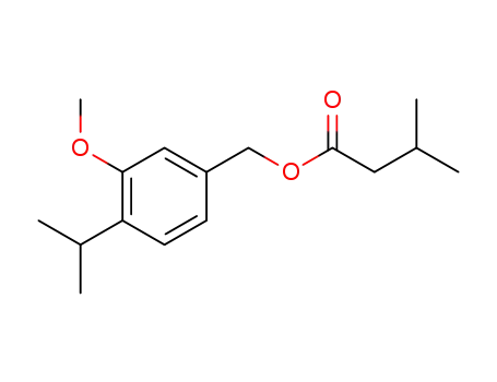 3-Methyl-butyric acid 4-isopropyl-3-methoxy-benzyl ester