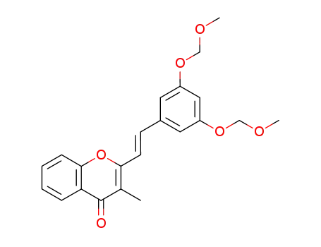 2-[(E)-2-(3,5-Bis-methoxymethoxy-phenyl)-vinyl]-3-methyl-chromen-4-one