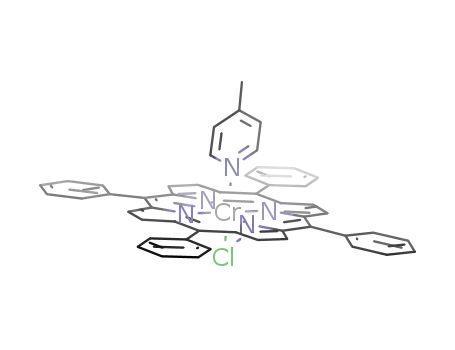 (C<sub>6</sub>H<sub>5</sub>C<sub>5</sub>H<sub>2</sub>N)4Cr(CH<sub>3</sub>C<sub>5</sub>H<sub>4</sub>N)Cl