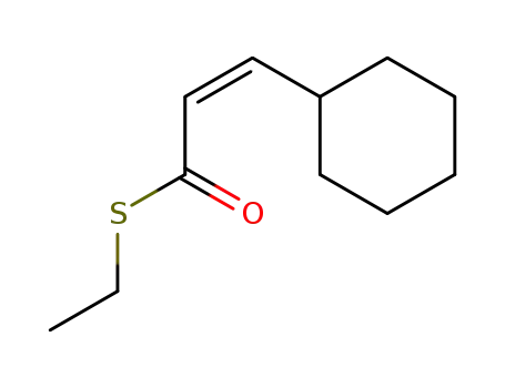 S-ethyl (Z)-3-cyclohexyl-2-propenethioate