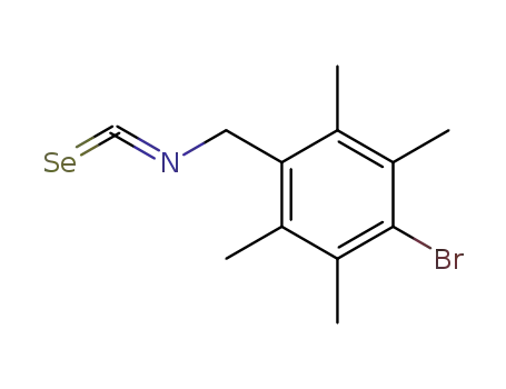 1-Bromo-4-isoselenocyanatomethyl-2,3,5,6-tetramethyl-benzene