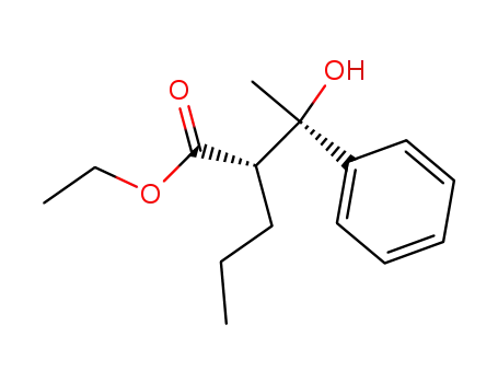 (2SR,3RS)-ethyl 2-propyl-3-hydroxy-3-phenylbutyrate