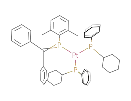 bis(tricyclohexylphosphine)[η1-(2,6-dimethylphenyl)(diphenylmethylene)phosphine]platinum(0)