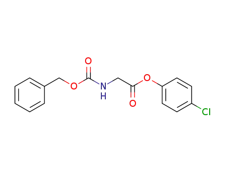 N-Benzyloxycarbonyl-glycin-O-p-chlorphenylester