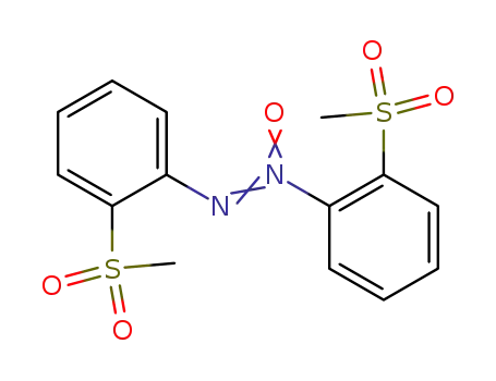 bis-(2-methanesulfonyl-phenyl)-diazene-<i>N</i>-oxide