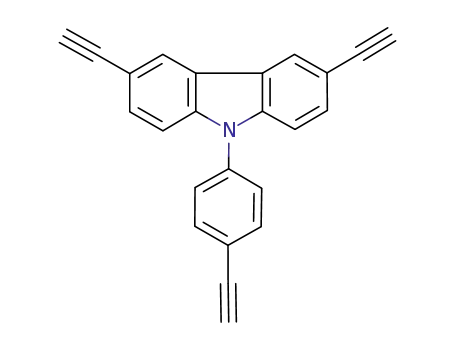 3,6-diethynyl-9-(4-ethynylphenyl)-9H-carbazole