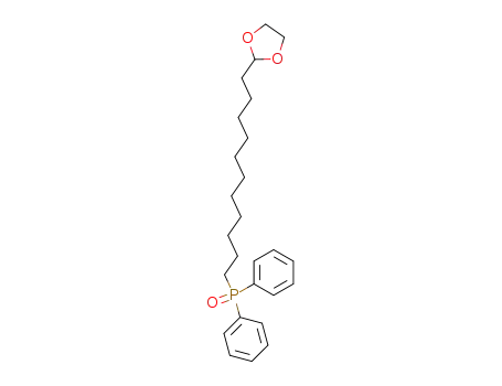 12-diphenylphosphinoyldodecanal ethylene acetal