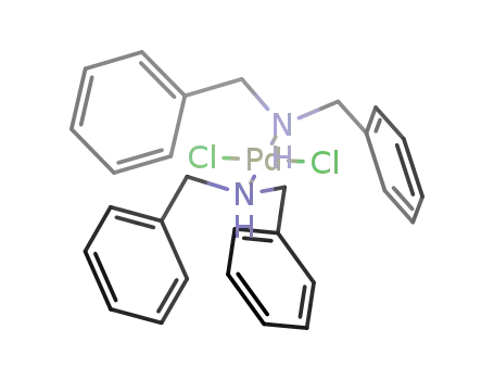 Palladium, dichlorobis[N-(phenylmethyl)benzenemethanamine]-