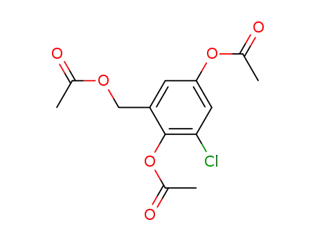 디아세트산 2-아세틸옥시메틸-6-클로로벤젠-1,4-디일 에스테르