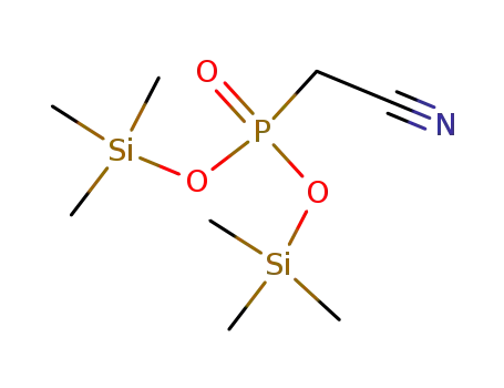 Phosphonic acid, (cyanomethyl)-, bis(trimethylsilyl) ester