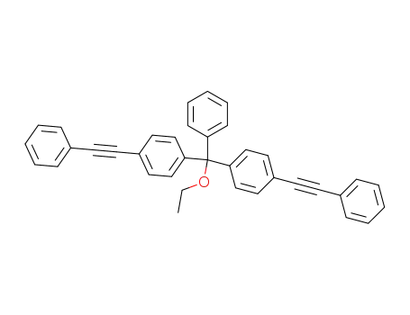 <4,4'-Bis(phenylethinyl)trityl>ethylether