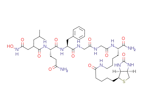 C<sub>42</sub>H<sub>65</sub>N<sub>11</sub>O<sub>11</sub>S