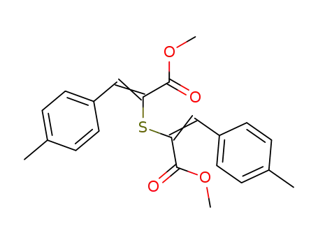 4,4'-dimethyl-α,α'-sulfanediyl-di-cinnamic acid dimethyl ester