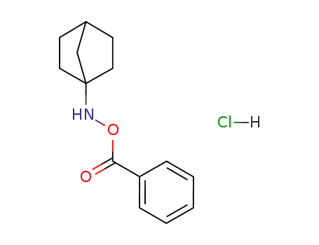 Bicyclo[2.2.1]heptan-1-amine, N-(benzoyloxy)-, hydrochloride