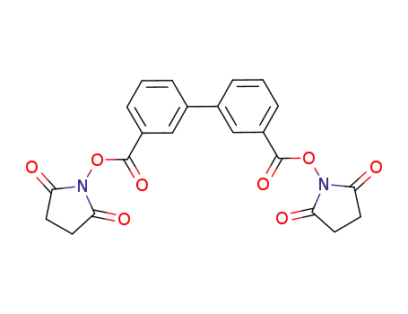 biphenyl-3,3'-dicarboxylic acid bis(2,5-dioxopyrrolidin-1-yl) ester