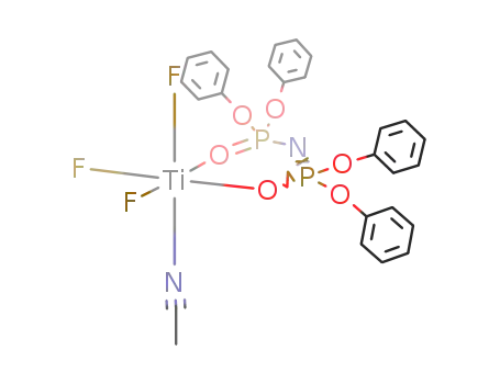 TiF<sub>3</sub>(NCCH<sub>3</sub>)(OP(O(C<sub>6</sub>H<sub>5</sub>))2)2N