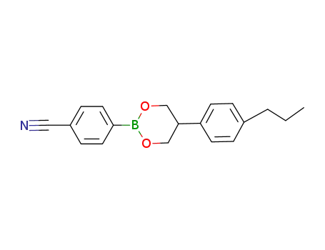 2-(4-cyanophenyl)-5-(4-propylphenyl)-1,3,2-dioxaborinane