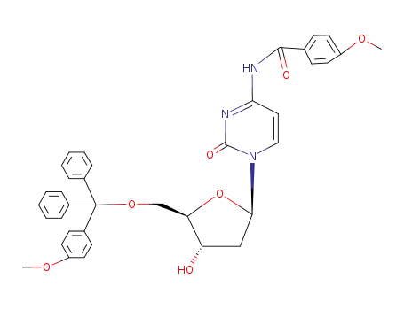 Cytidine,
2'-deoxy-N-(4-methoxybenzoyl)-5'-O-[(4-methoxyphenyl)diphenylmethyl]
-