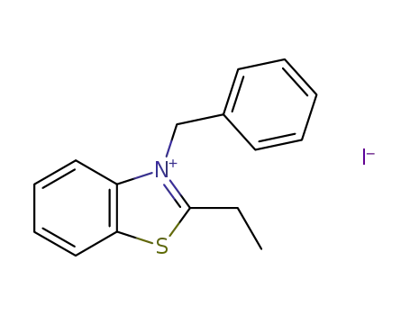 3-benzyl-2-ethyl-benzothiazolium; iodide
